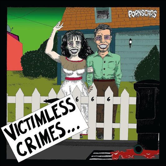 Pornscars - Victimless Crimes... (Green Marble Vinyl) - Punk - LP