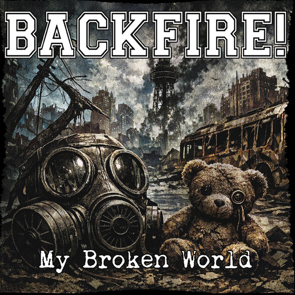 Backfire! - My Broken World (Clear W/ Black'N'White Cross Vinyl) - Hardcore - LP
