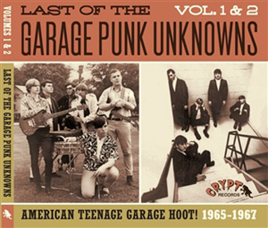 Various Artists - Garage Punk Unknowns - The Last Of.. 1 & 2 - Punk - CD