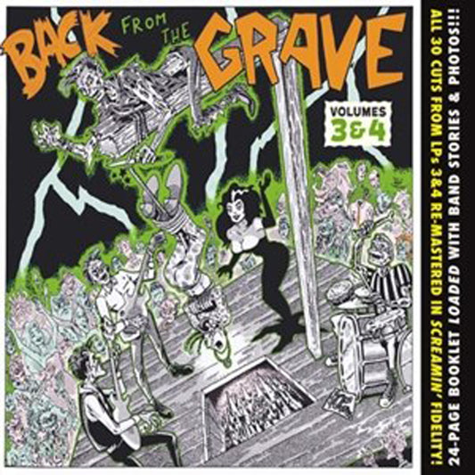Various Artists - Back From The Grave - Vol.3 & 4 - Rock/Pop - CD