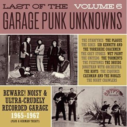 Various Artists - Garage Punk Unknowns - The Last Of... Vol.6 - Punk - LP