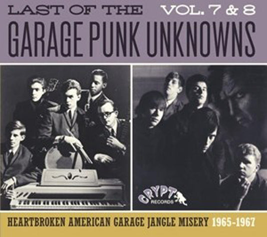 Various Artists - Garage Punk Unknowns - The Last Of.. 7 & 8 - Punk - CD