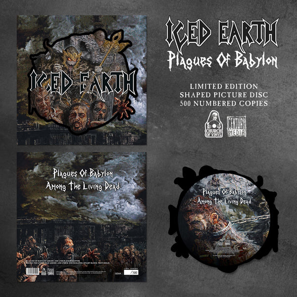 Iced Earth - Plagues Of Babylon (Shaped Picture Disc) - Metal - 12PD