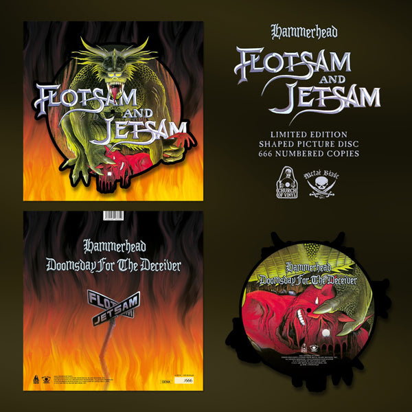 Flotsam And Jetsam - Hammerhead - Thrash Metal - 12PD