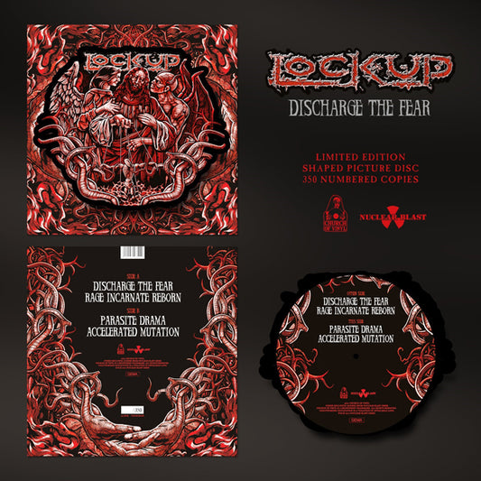 Lock Up - Discharge The Fear - Grindcore - 12PD