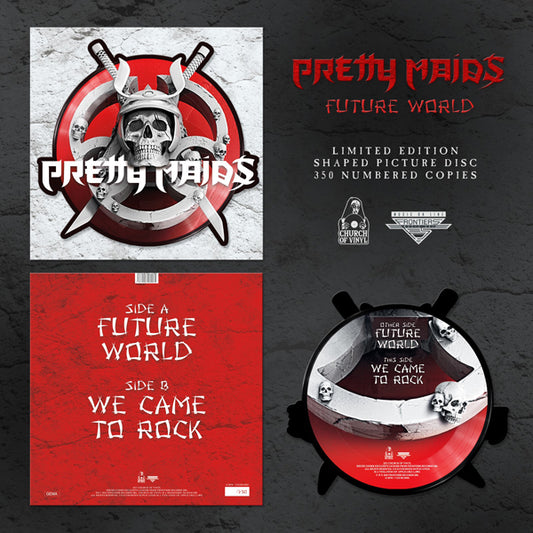 Pretty Maids - Future World (Shaped Picture Disc) - Metal - 12PD