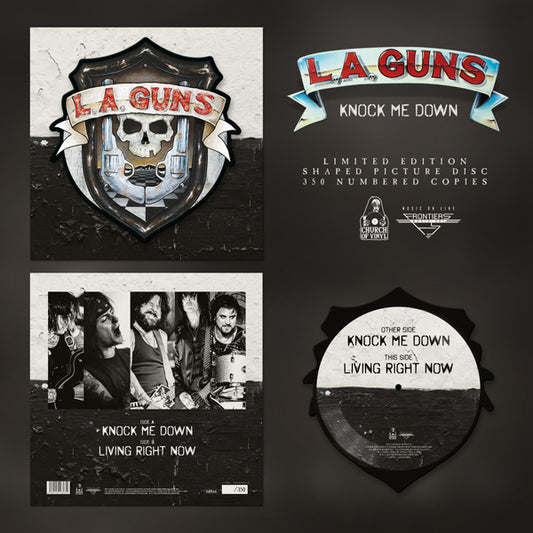La Guns - Knock Me Down (Shaped Picture Disc) - Rock - 12PD