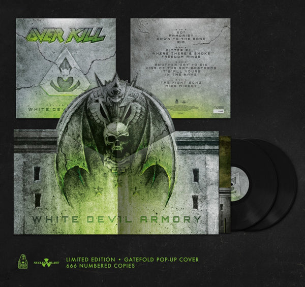 Overkill - White Devil Armory (Ltd Gatefold Pop Up) - Thrash Metal - DLP