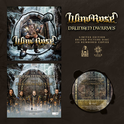 Wind Rose - Drunken Dwarves (Ltd.Shaped Picture Disc) - Rock - 12PD