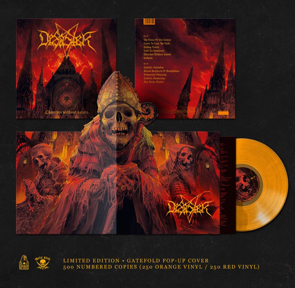 Desaster - Churches Without Saints (Ltd Gatefold Popup) - Thrash Metal - LP
