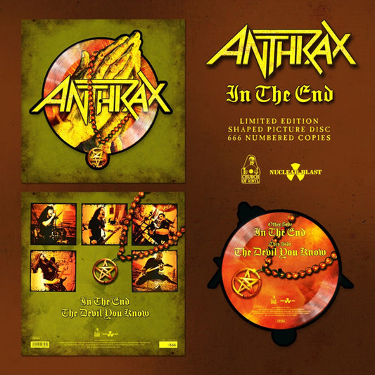 Anthrax - In The End (Ltd.Shaped Picture Disc) - Thrash Metal - 12PD
