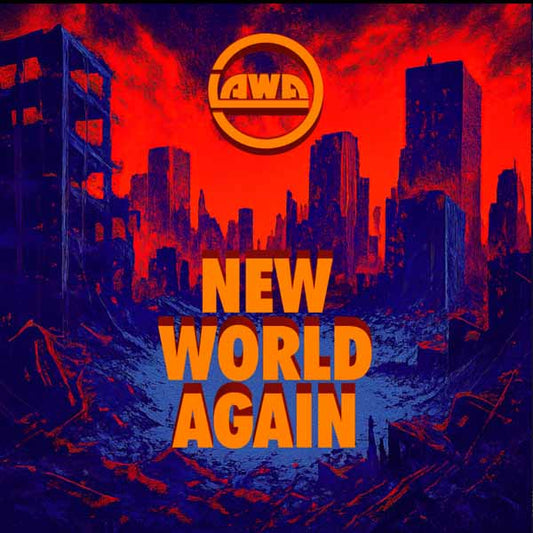 Lawa (Alain Leonard/Alex Wank) - New World Again (Ltd Orange Blue Splatter Vinyl) - Rock/Pop - LP
