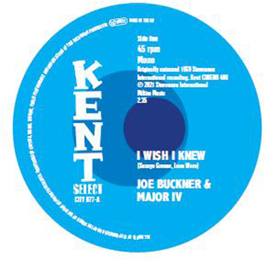 Joe Buckner & Major Iv / Hal Frazier - I Wish I Knew / I Stand Blue - Soul/Funk - 7