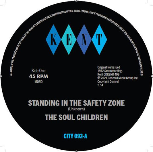 Soul Children / Sylvia & The Blue Jays - Standing In The Safety Zone / Put Me In The Mood - Soul/Funk - 7