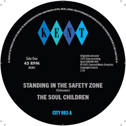 Soul Children / Sylvia & The Blue Jays - Standing In The Safety Zone / Put Me In The Mood - Soul/Funk - Music Vinyl 7" Record