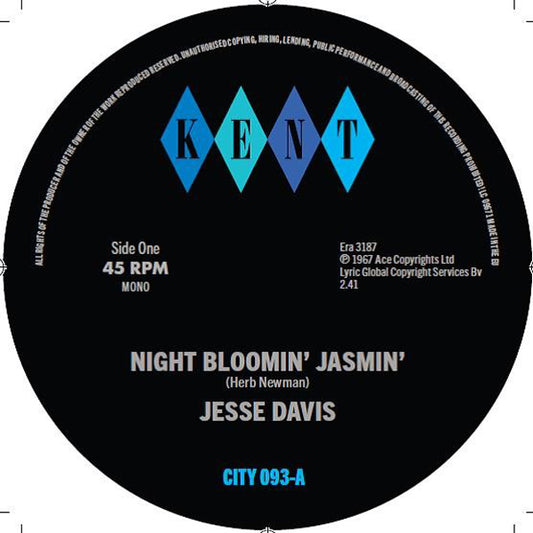 Jesse Davis / Gus Jenkins - Night Bloomin Jasmin / Tricky Too - Soul/Funk - 7