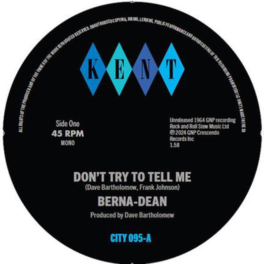 Berna-Dean - DonT Try To Tell Me - Soul/Funk - 7