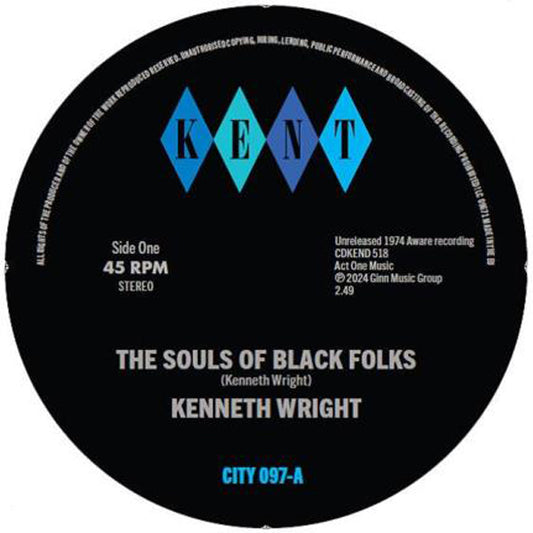 Kenneth Wright / Miss Louistine - The Souls Of Black Folks / Extra-Extra - Soul/Funk - 7