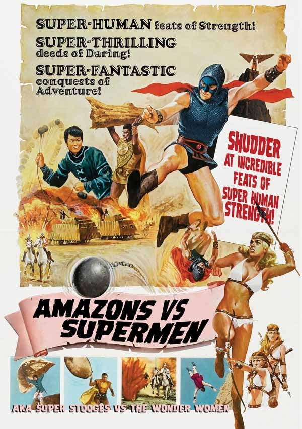 Feature Film - Amazons Vs Supermen - Film/TV/Character - DVD