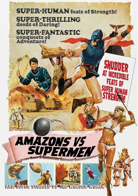 Feature Film - Amazons Vs Supermen - Film/TV/Character - DVD