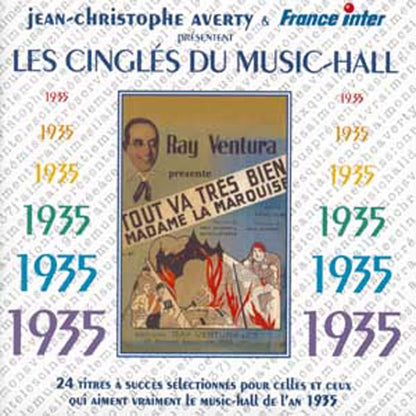 Jean-Christophe Averty - Les Cingles Du Music Hall : 1935 - Rock/Pop - CD
