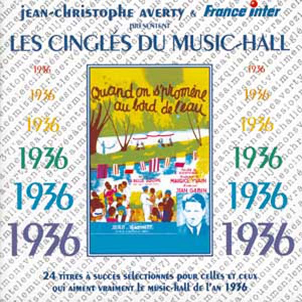 Jean-Christophe Averty - Les Cingles Du Music Hall : 1936 - Rock/Pop - CD