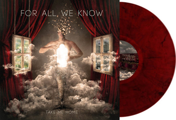For All We Know - Take Me Home (Transparent Red & Black Vinyl) - Prog Rock - LP