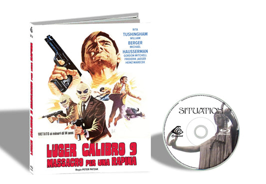 Feature Film - Luger Calibro 9: Massacro Per Una Rapina - Film/TV/Character - BLU