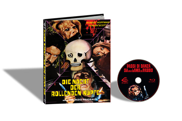 Feature Film - Die Nacht Der Rollenden Köpfe (Ltd.Mediabook) - Film/TV/Character - BLU