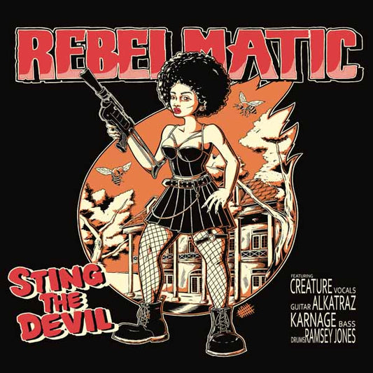 Rebelmatic - Sting The Devil - Punk - LP