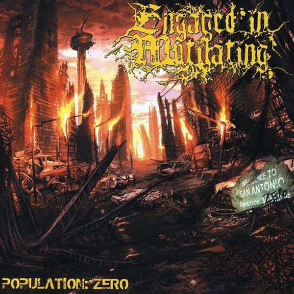 Engaged In Mutilating - Population: Zero - Death Metal - CD