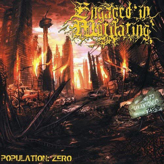 Engaged In Mutilating - Population: Zero - Death Metal - CD