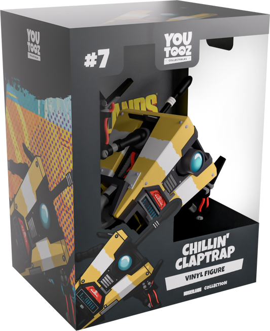 Youtooz Borderlands Chillin Claptrap Action Figure
