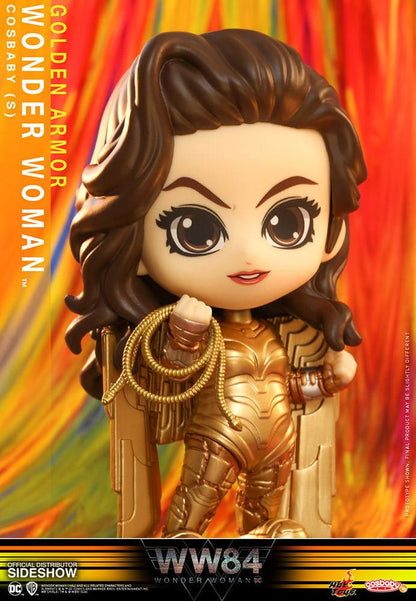 Cosbaby Golden Armor Wonder Woman WW84 - Hot Toys - Brand New