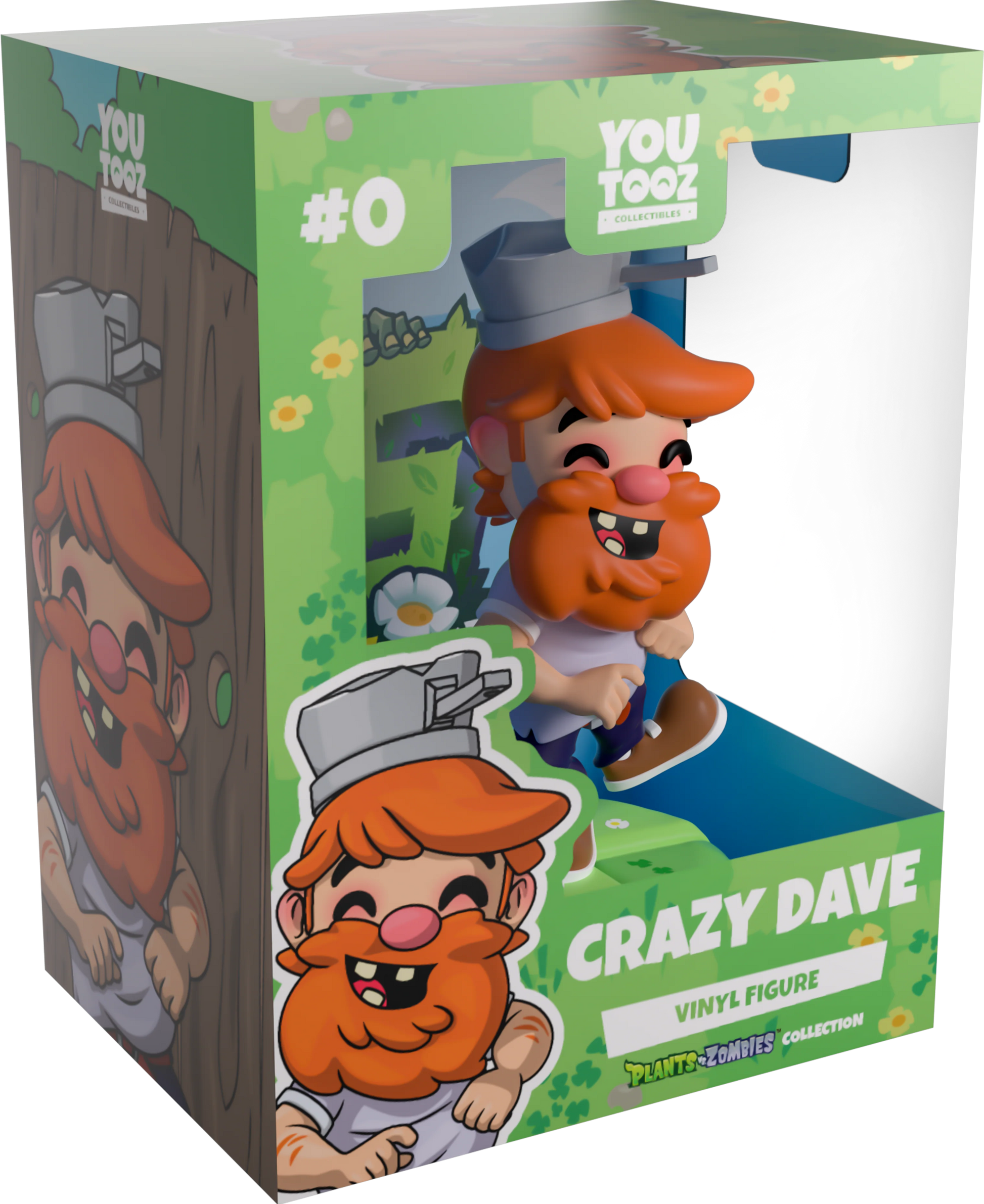 YouTooz Plants Vs Zombies: Crazy Dave Action Figure