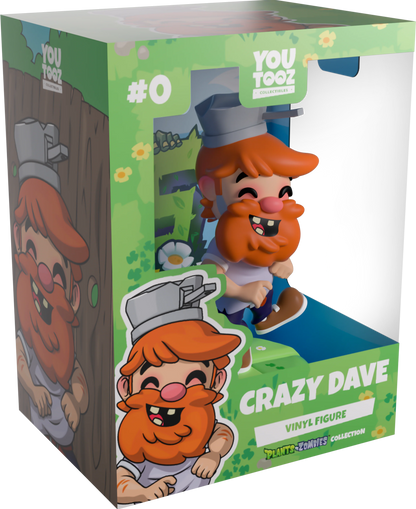 YouTooz Plants Vs Zombies: Crazy Dave Action Figure