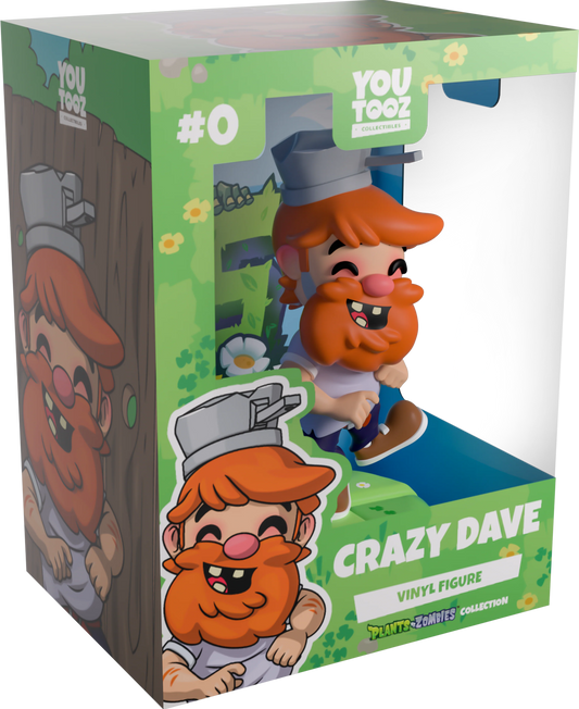 YouTooz Plants Vs Zombies: Crazy Dave Action Figure