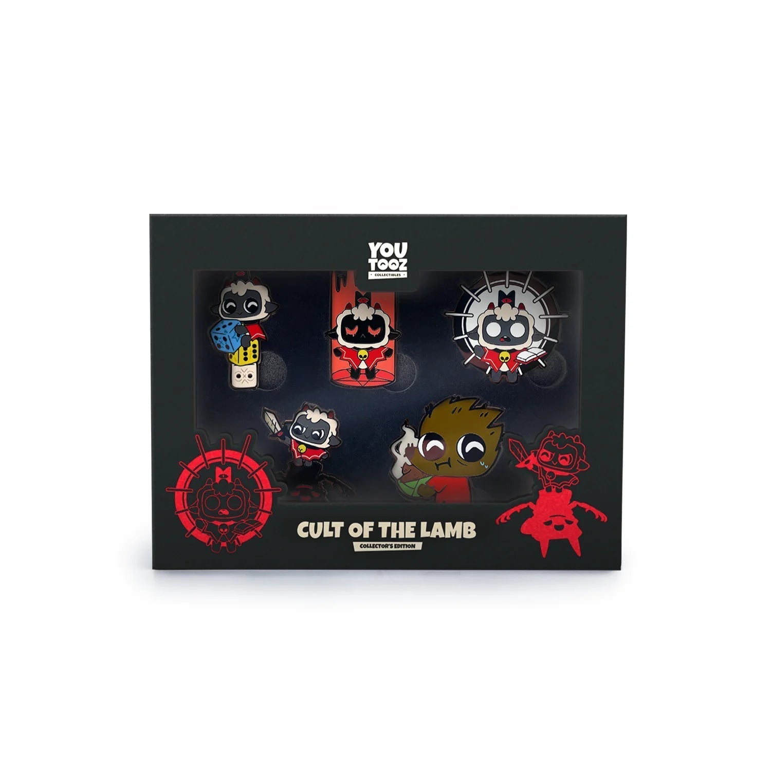 Youtooz Cult of Lamb Pin Set