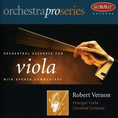 Robert Vernon - Orchestrapro: Viola - Classical - Music CD
