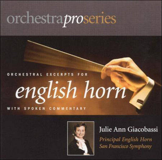Julie Ann Giacobassi - Orchestrapro: English Horn - Classical - CD