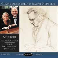 Aebersold And Neiweem Piano Duo - Schubert: Four Hand Piano Works, Vol. 2 - Classical - DCD