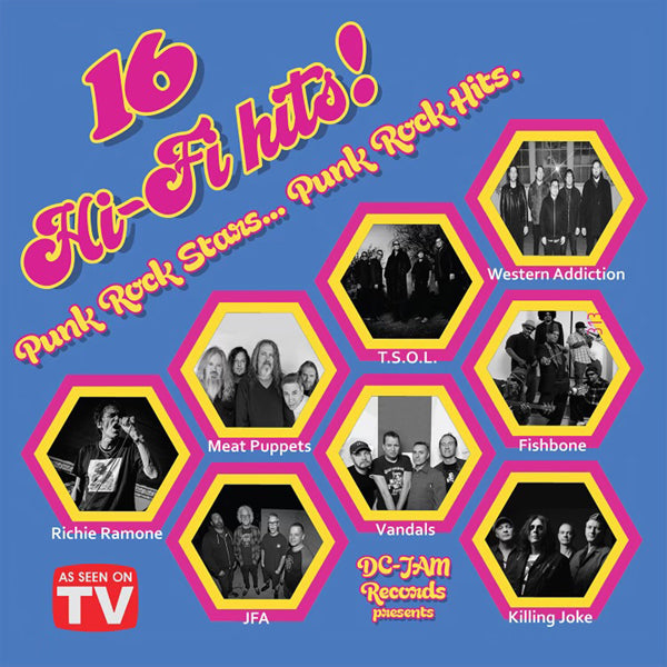 Various Artists - Dc-Jam Records Presents: 16 Hi-Fi Hits! - Punk - LP