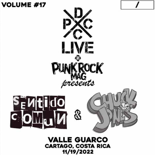 Sentido Comun & Chuck Jones - Dcxpc Live Vol. 17 - Punk - LP