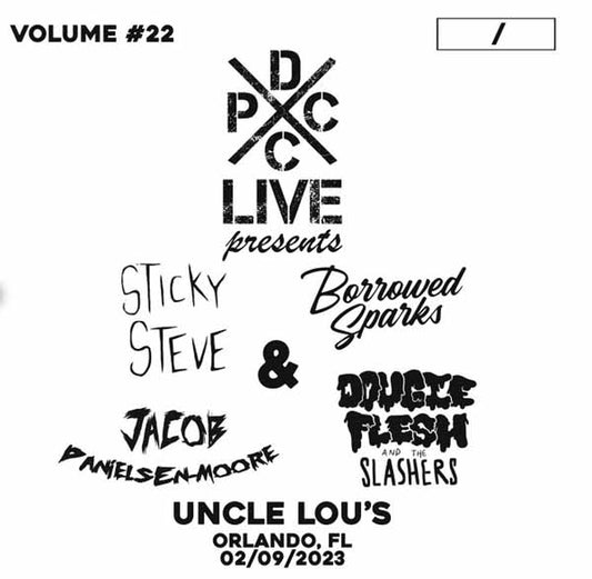 Sticky Steve & Borrowed Sparks & Jacob Danielsen-Moore - Dcxpc Live Vol. 22 - Punk - LP