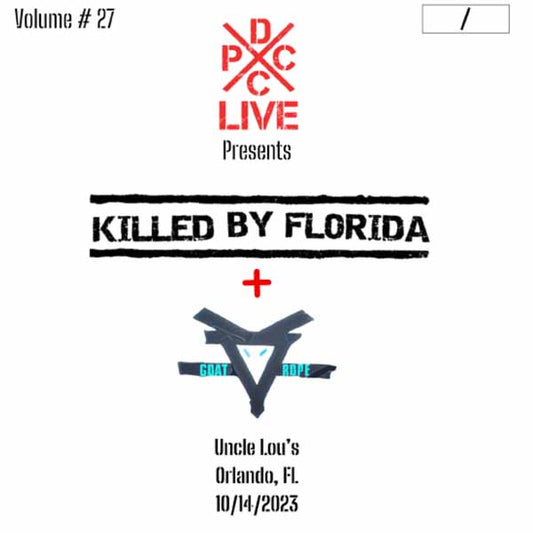 Killed By Florida & Goat Rope - Dcxpc Live Vol. 27 - Punk - LP