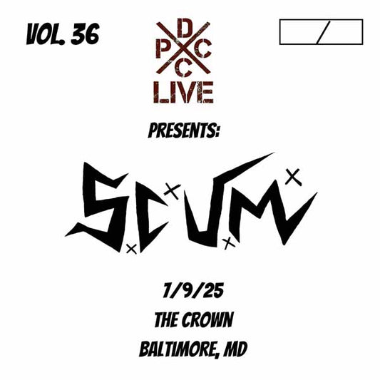S.C.U.M. - Dcxpc Live Vol. 36 - Punk - LP