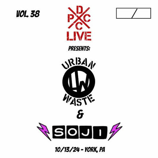 Urban Waste & Soji - Dcxpc Live Vol. 38 - Punk - LP