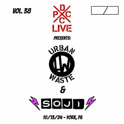 Urban Waste & Soji - Dcxpc Live Vol. 38 - Punk - Music Vinyl LP