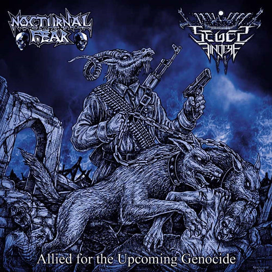 Nocturnal Fear / Seges Findere - Alllied For The Upcoming Genocide - Thrash Metal - CD