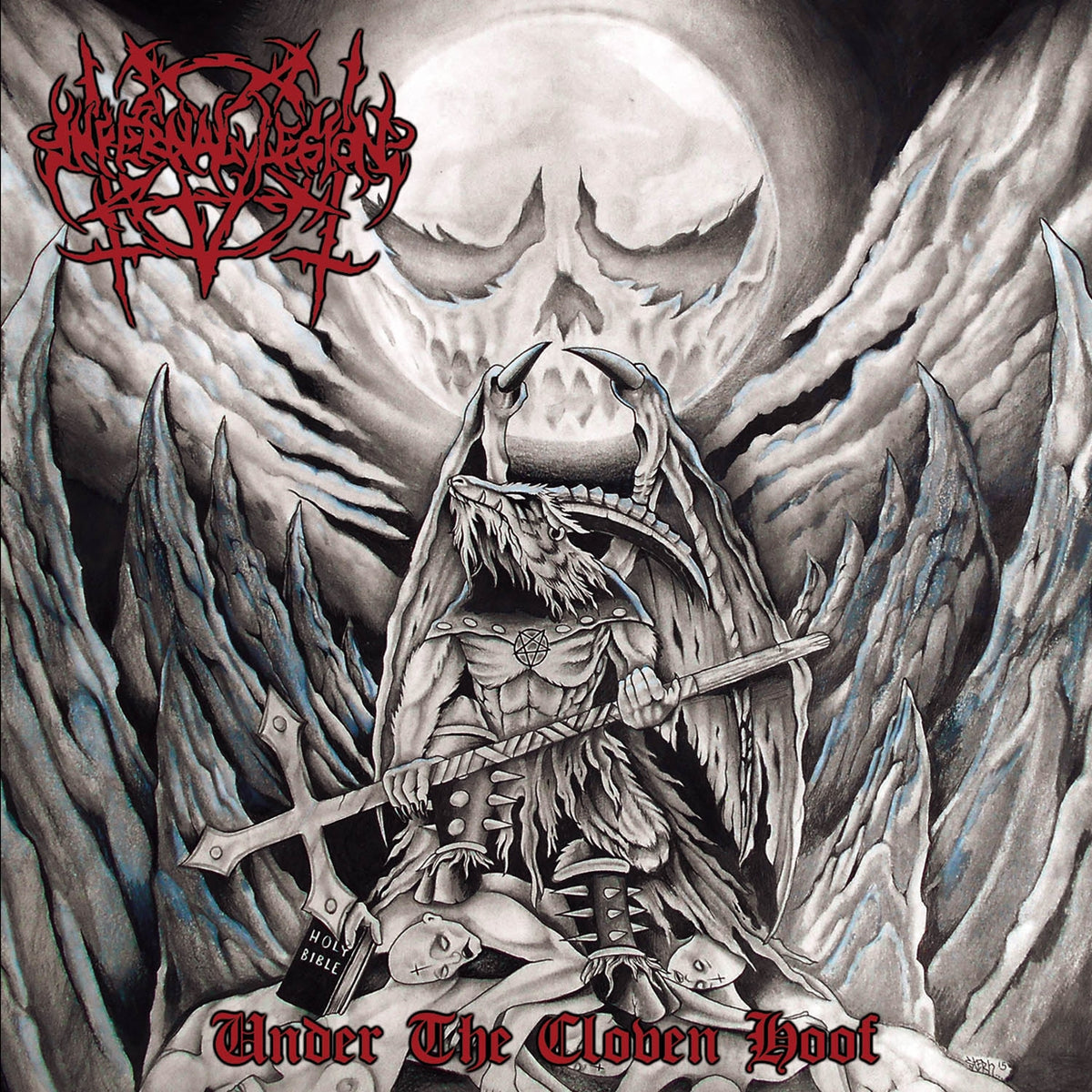 Infernal Legion - Under The Cloven Hoof - Black Metal - Music CD